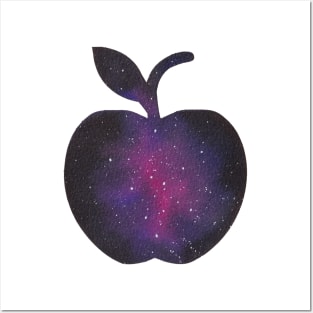 Galaxy apple Posters and Art